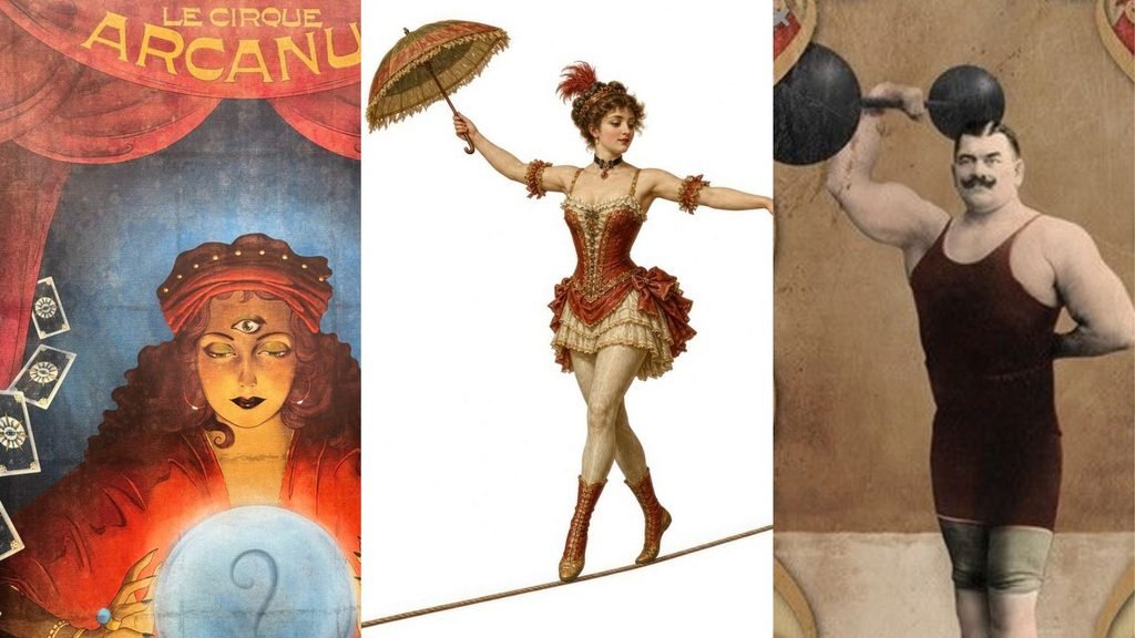 os melhores itens para fazer um cosplay de circo vintage - Estética circo vintage